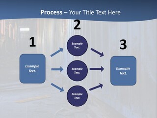 Dangerous Destroyed Roof PowerPoint Template