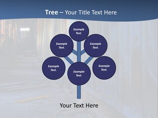 Dangerous Destroyed Roof PowerPoint Template