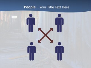 Dangerous Destroyed Roof PowerPoint Template