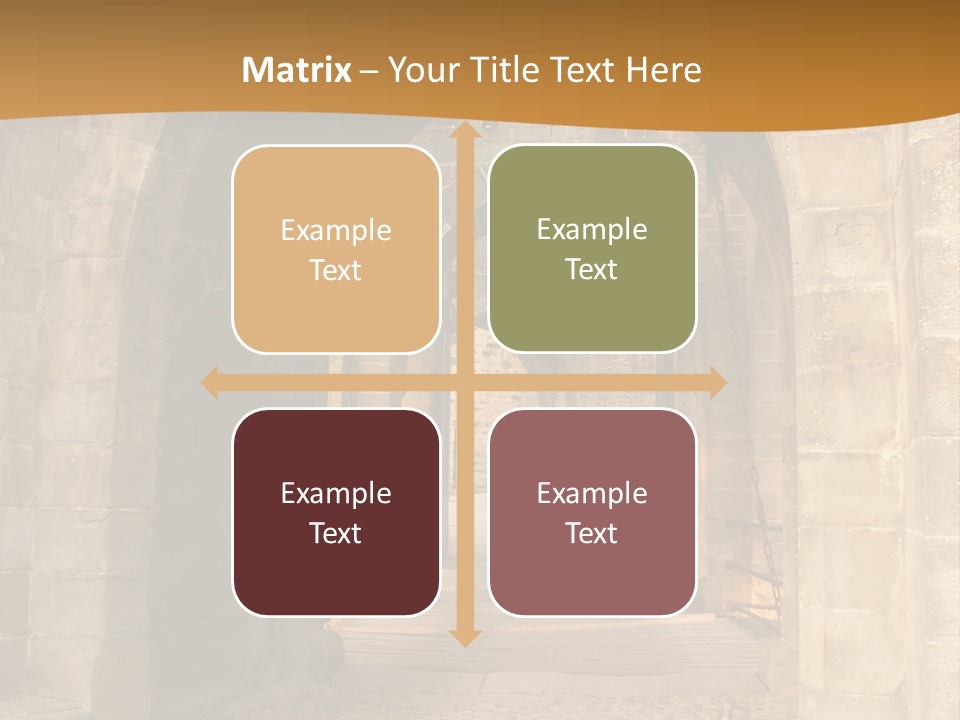 Hallway Hard Observes PowerPoint Template