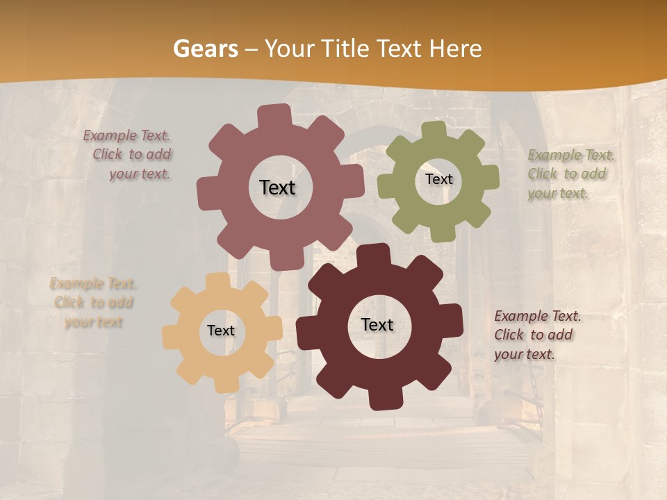 Hallway Hard Observes PowerPoint Template