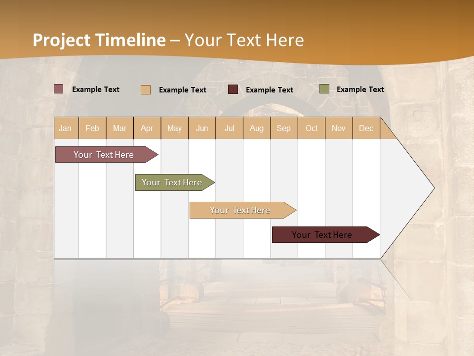 Hallway Hard Observes PowerPoint Template
