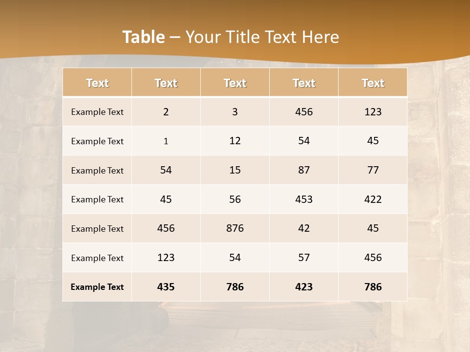 Hallway Hard Observes PowerPoint Template
