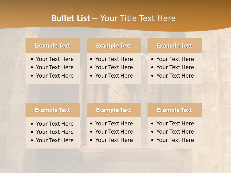 Hallway Hard Observes PowerPoint Template