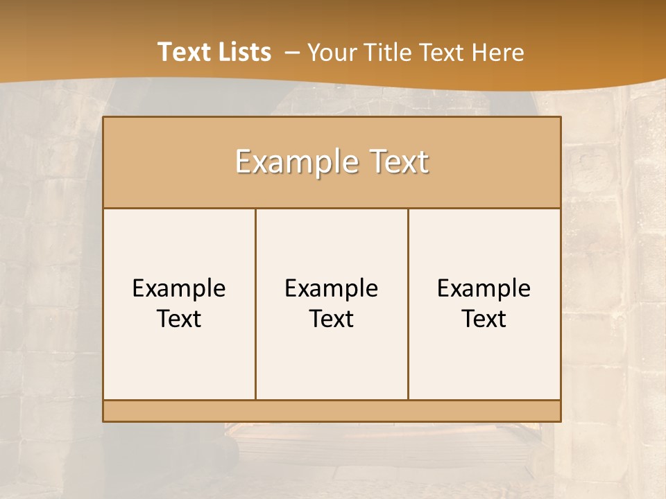 Hallway Hard Observes PowerPoint Template