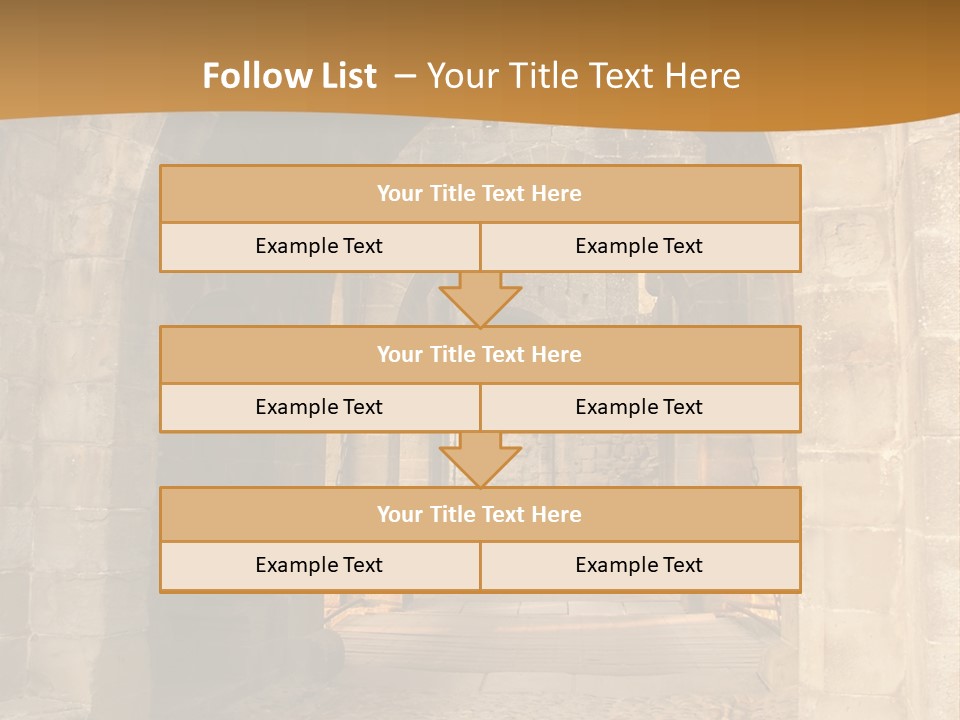Hallway Hard Observes PowerPoint Template