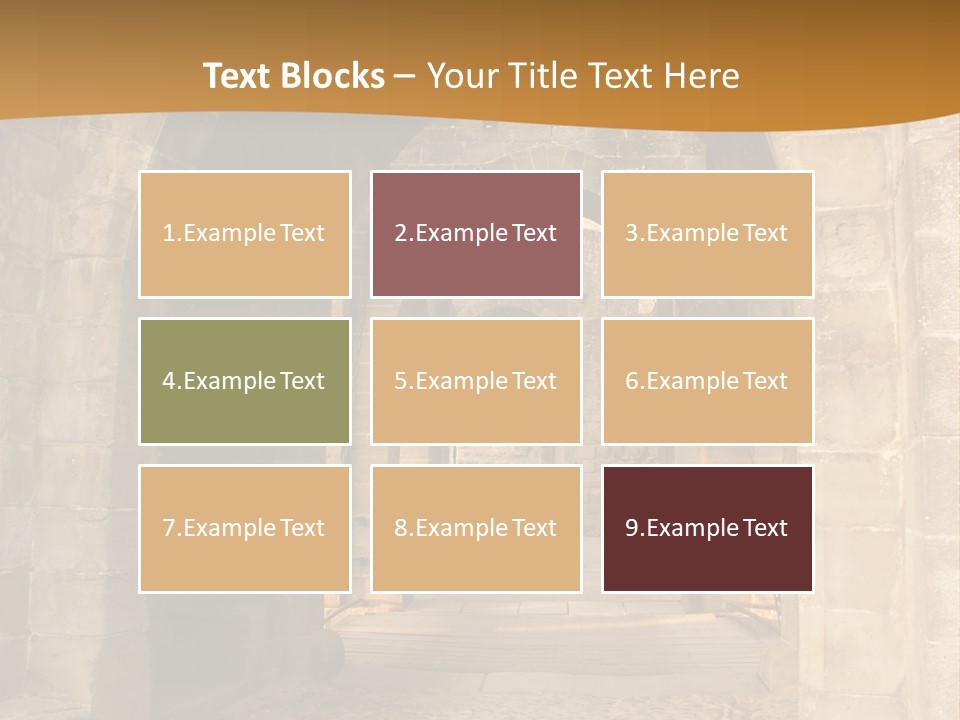 Hallway Hard Observes PowerPoint Template