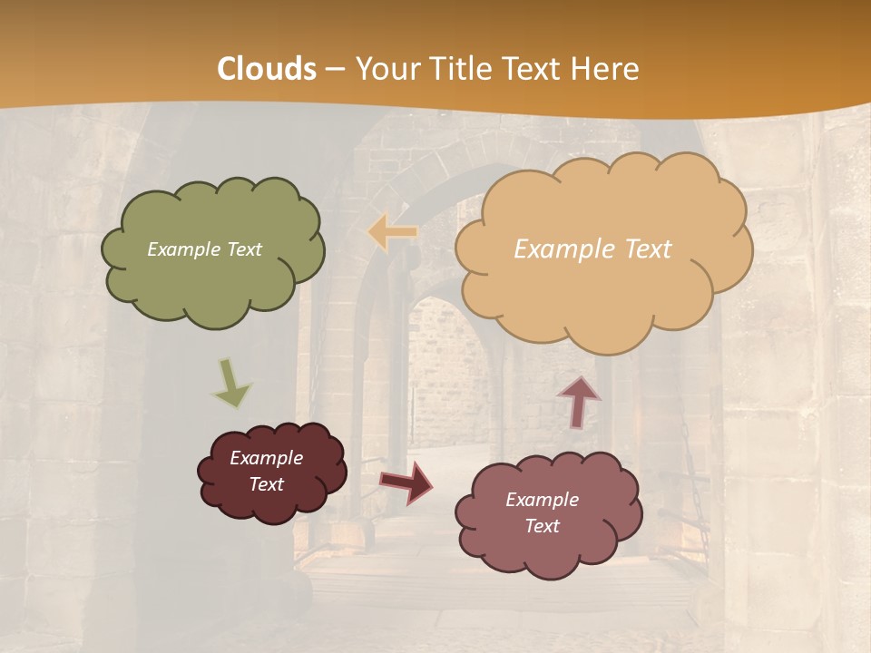 Hallway Hard Observes PowerPoint Template
