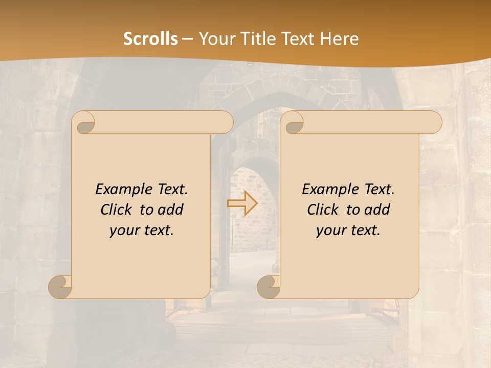 Hallway Hard Observes PowerPoint Template