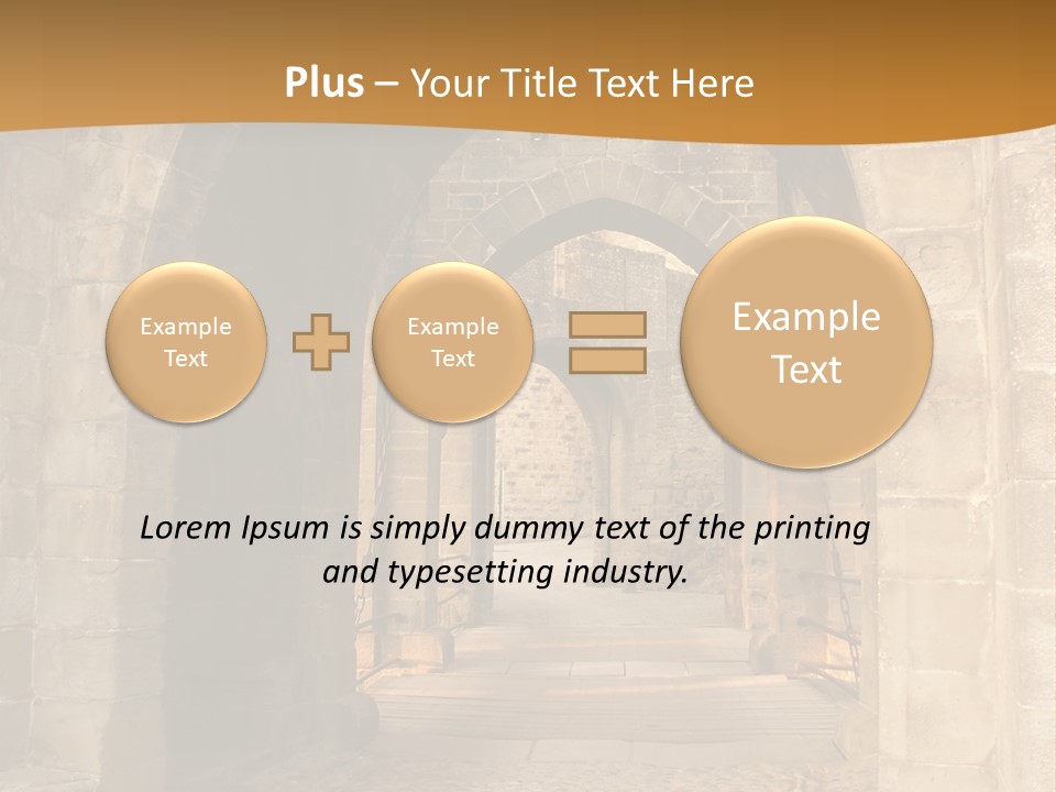 Hallway Hard Observes PowerPoint Template