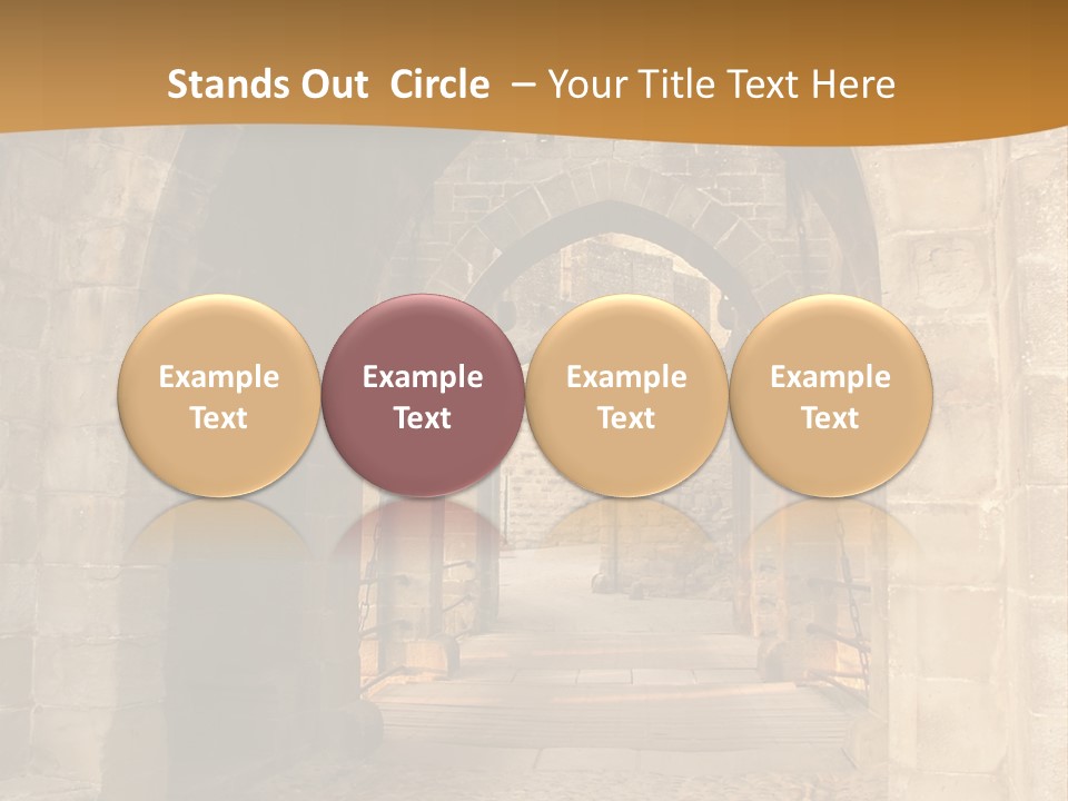 Hallway Hard Observes PowerPoint Template