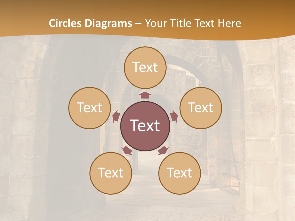 Hallway Hard Observes PowerPoint Template