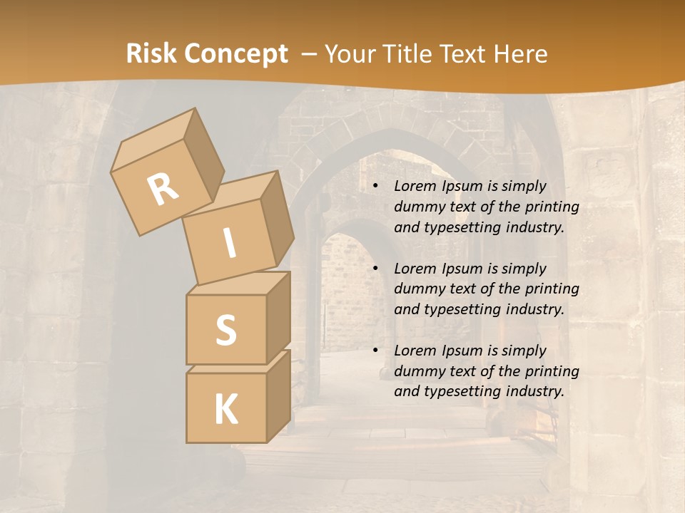 Hallway Hard Observes PowerPoint Template