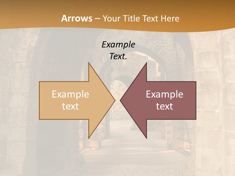 Hallway Hard Observes PowerPoint Template