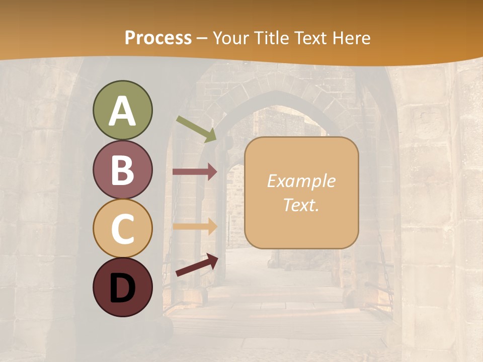 Hallway Hard Observes PowerPoint Template