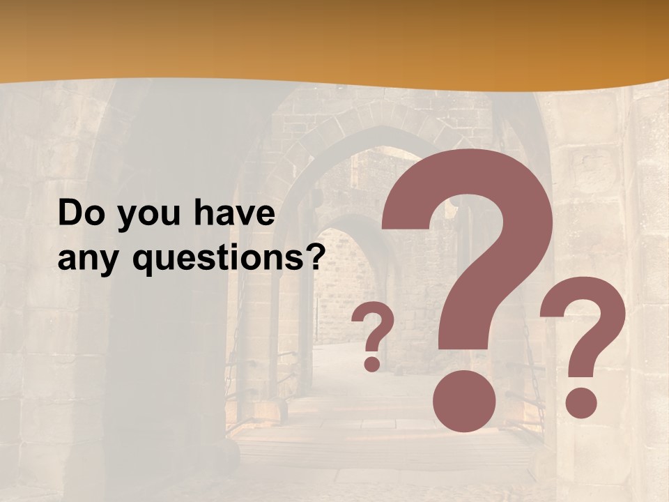 Hallway Hard Observes PowerPoint Template