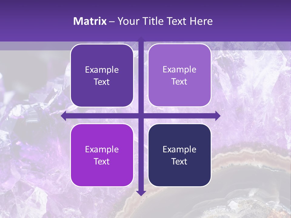 Object Gem Rock PowerPoint Template