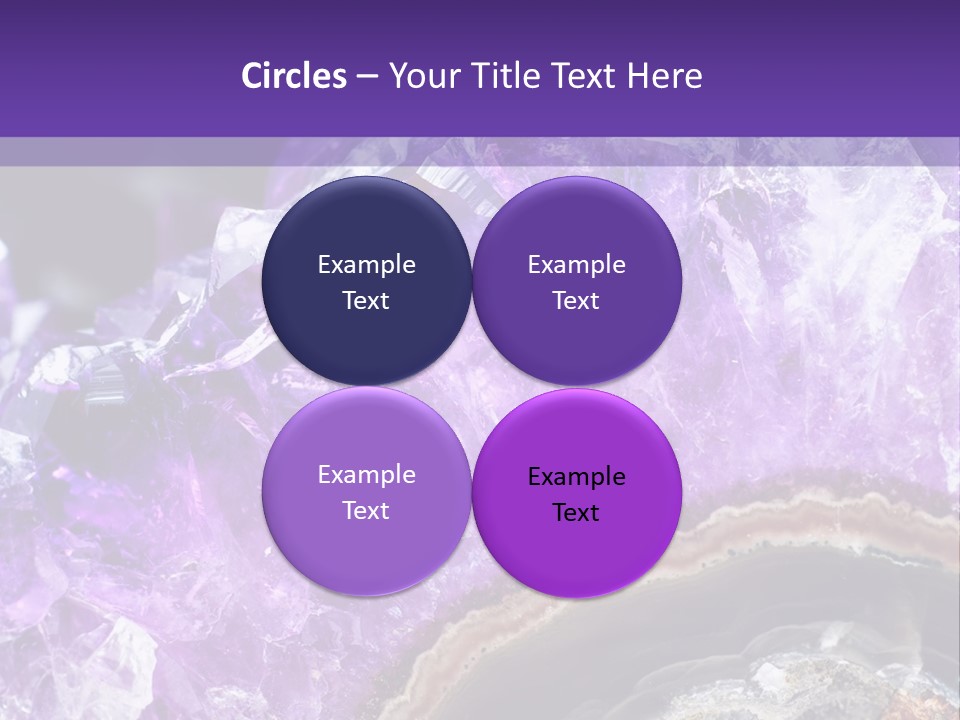 Object Gem Rock PowerPoint Template