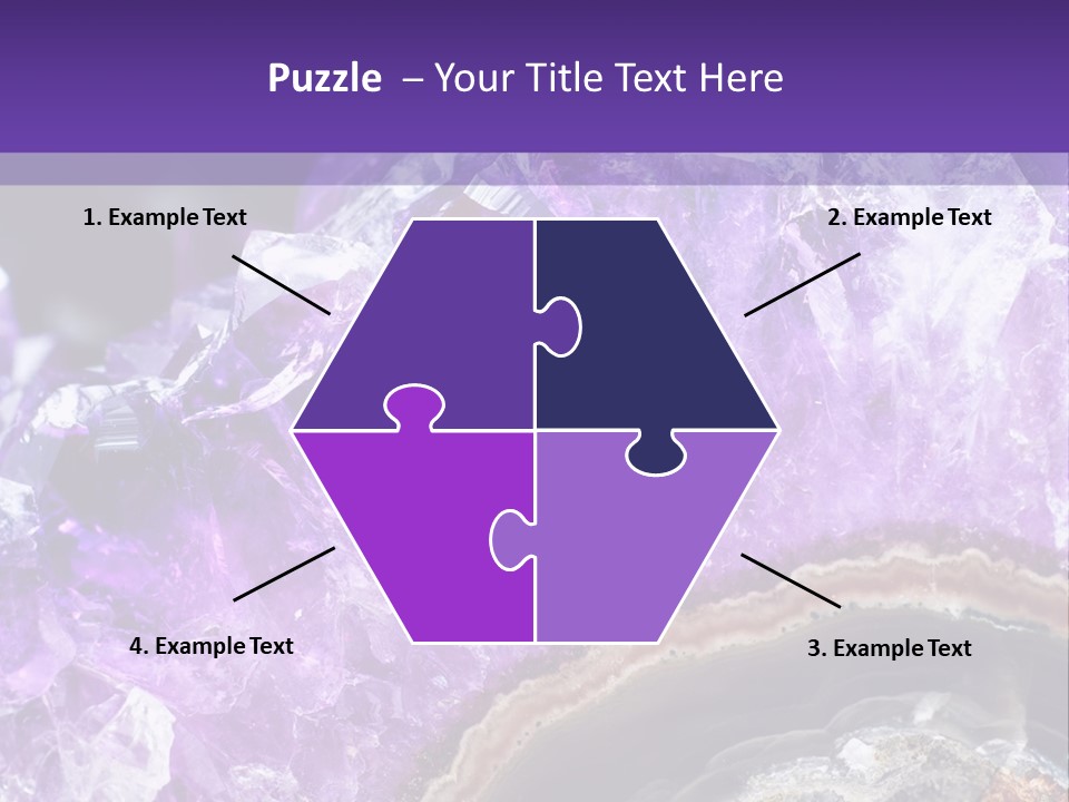 Object Gem Rock PowerPoint Template