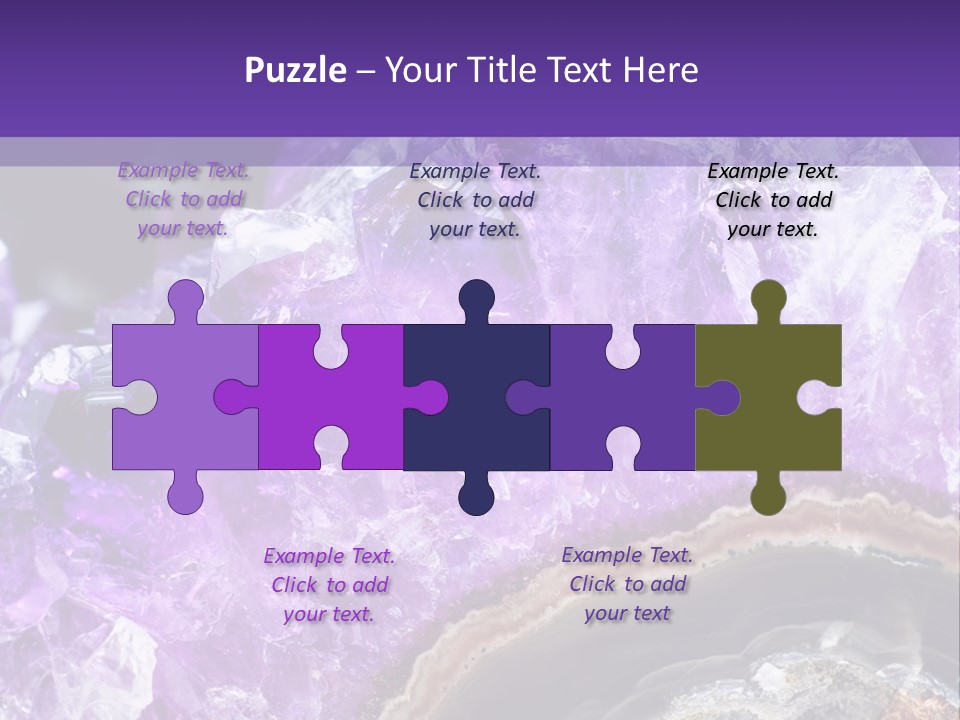 Object Gem Rock PowerPoint Template