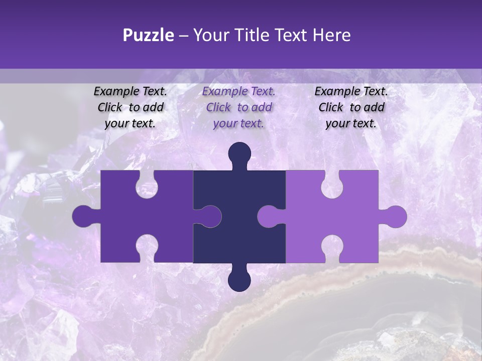 Object Gem Rock PowerPoint Template