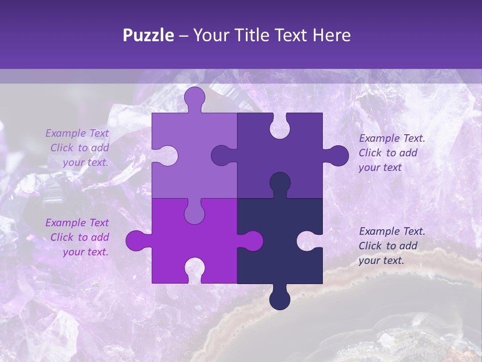 Object Gem Rock PowerPoint Template