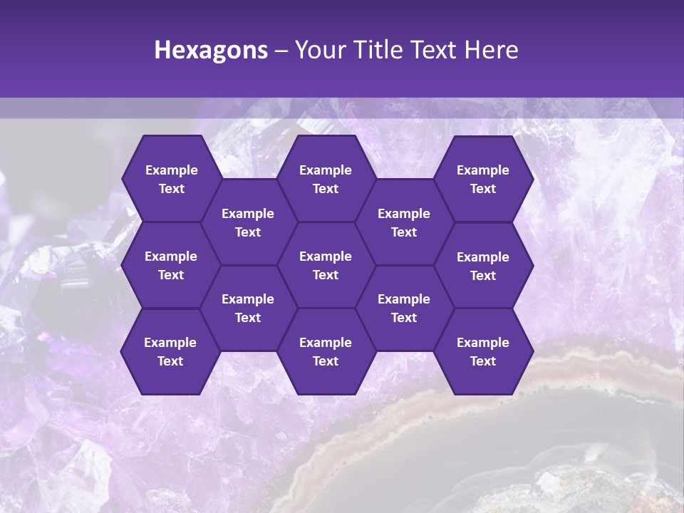 Object Gem Rock PowerPoint Template