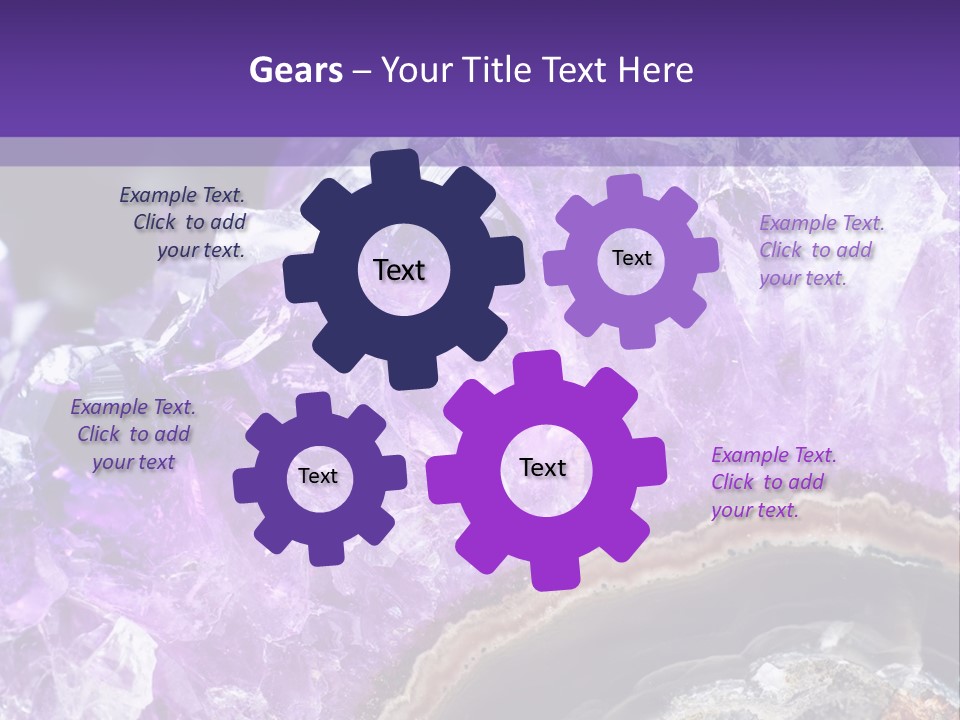 Object Gem Rock PowerPoint Template
