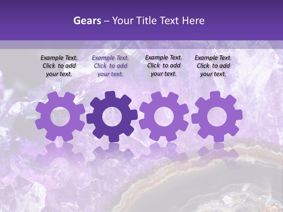 Object Gem Rock PowerPoint Template