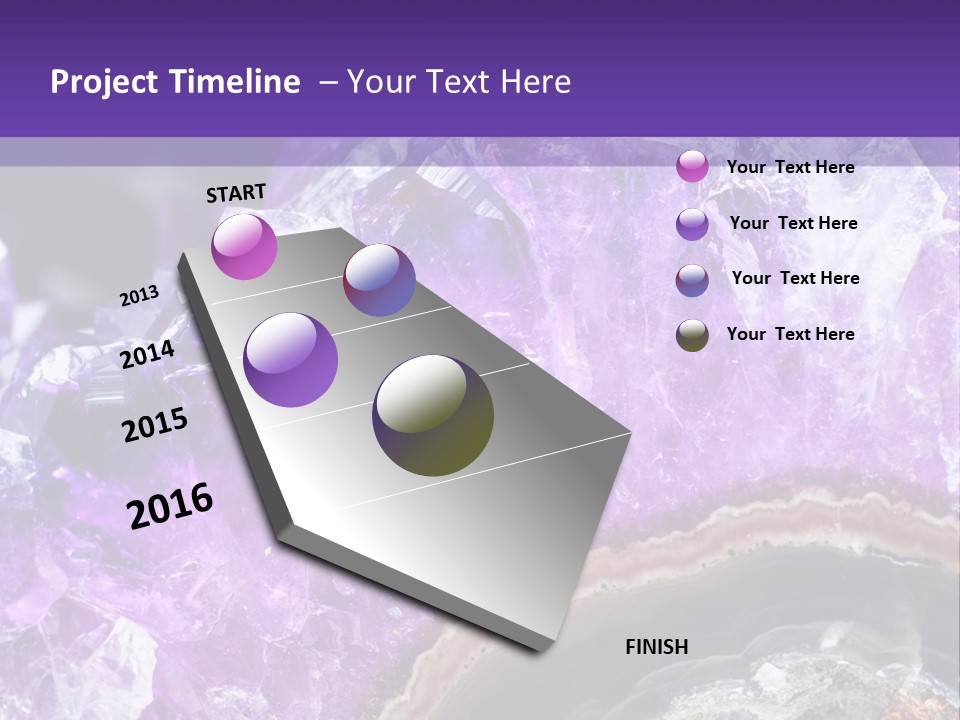 Object Gem Rock PowerPoint Template