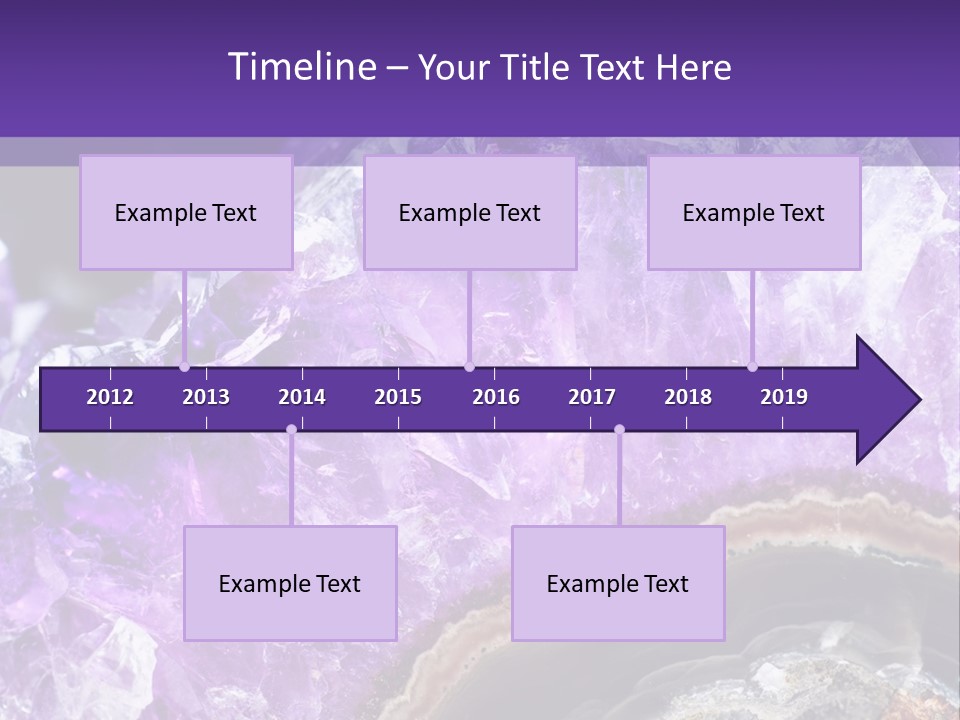 Object Gem Rock PowerPoint Template