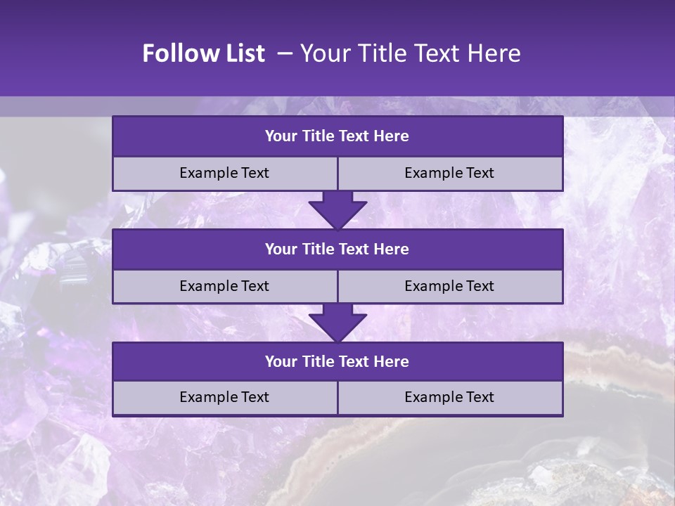 Object Gem Rock PowerPoint Template