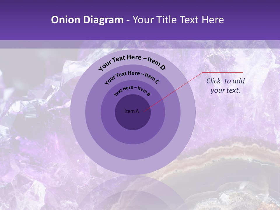 Object Gem Rock PowerPoint Template