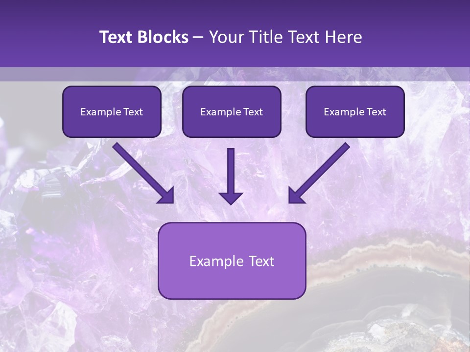 Object Gem Rock PowerPoint Template