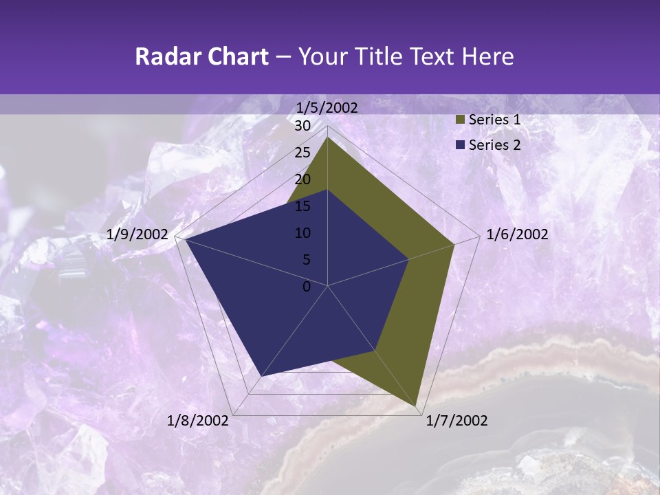 Object Gem Rock PowerPoint Template