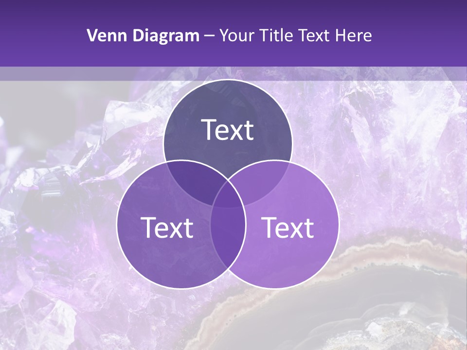 Object Gem Rock PowerPoint Template
