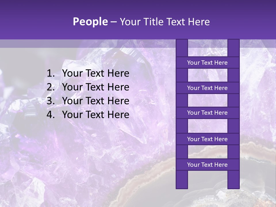 Object Gem Rock PowerPoint Template