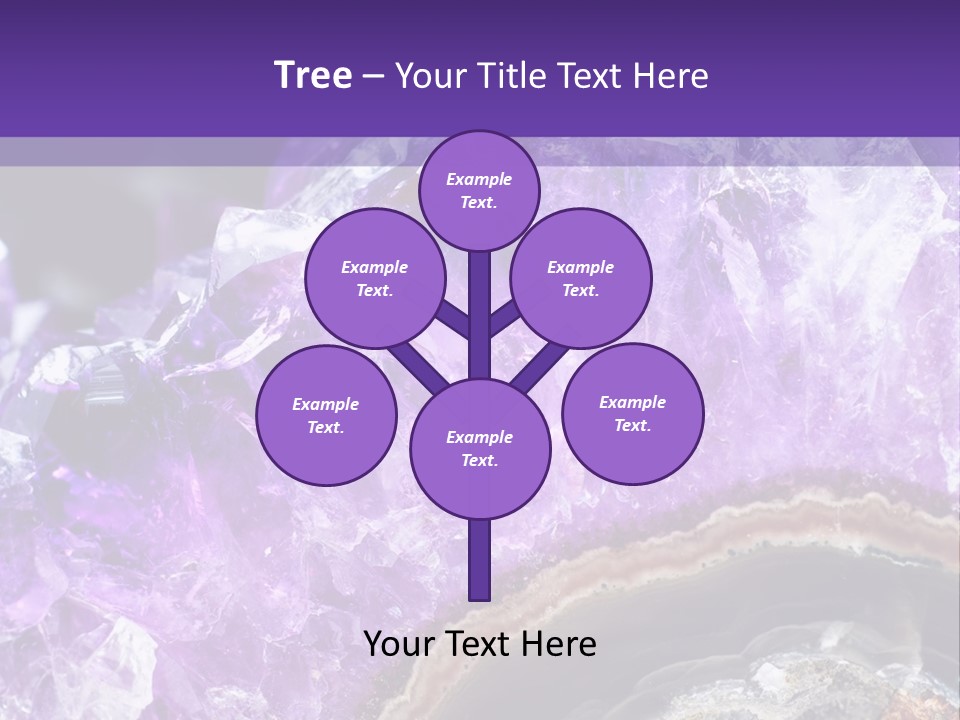 Object Gem Rock PowerPoint Template