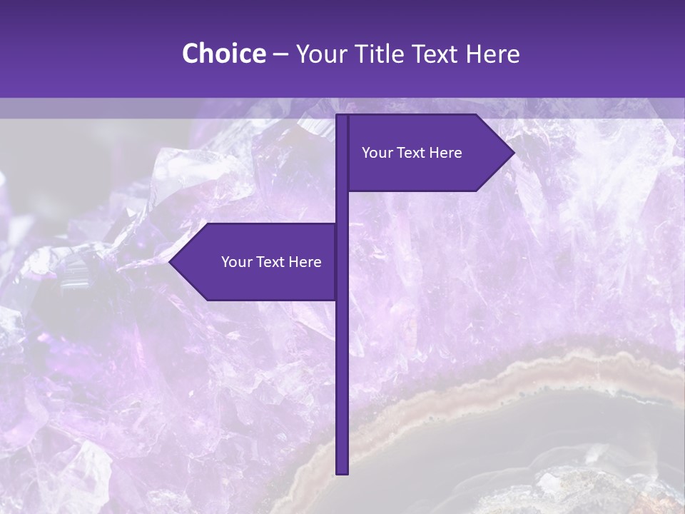 Object Gem Rock PowerPoint Template