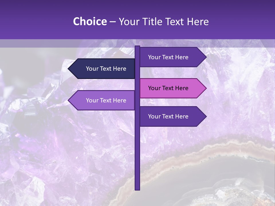 Object Gem Rock PowerPoint Template