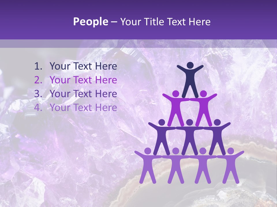 Object Gem Rock PowerPoint Template