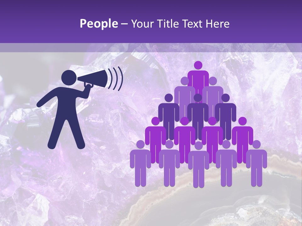 Object Gem Rock PowerPoint Template