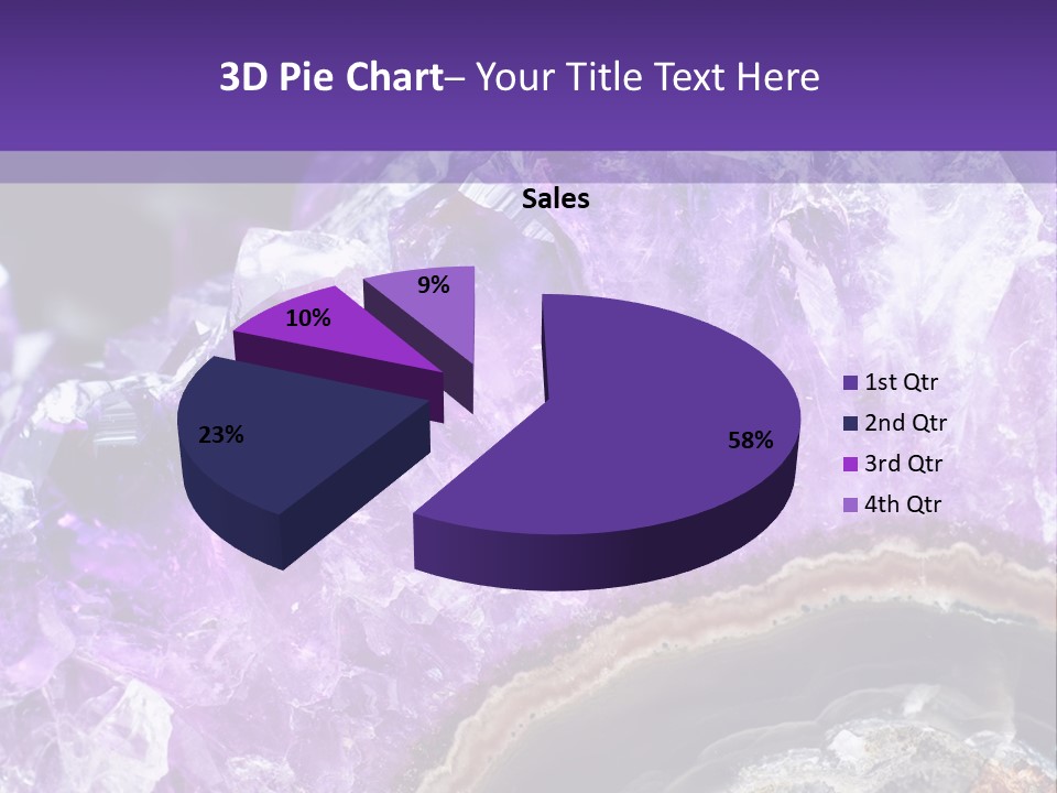 Object Gem Rock PowerPoint Template