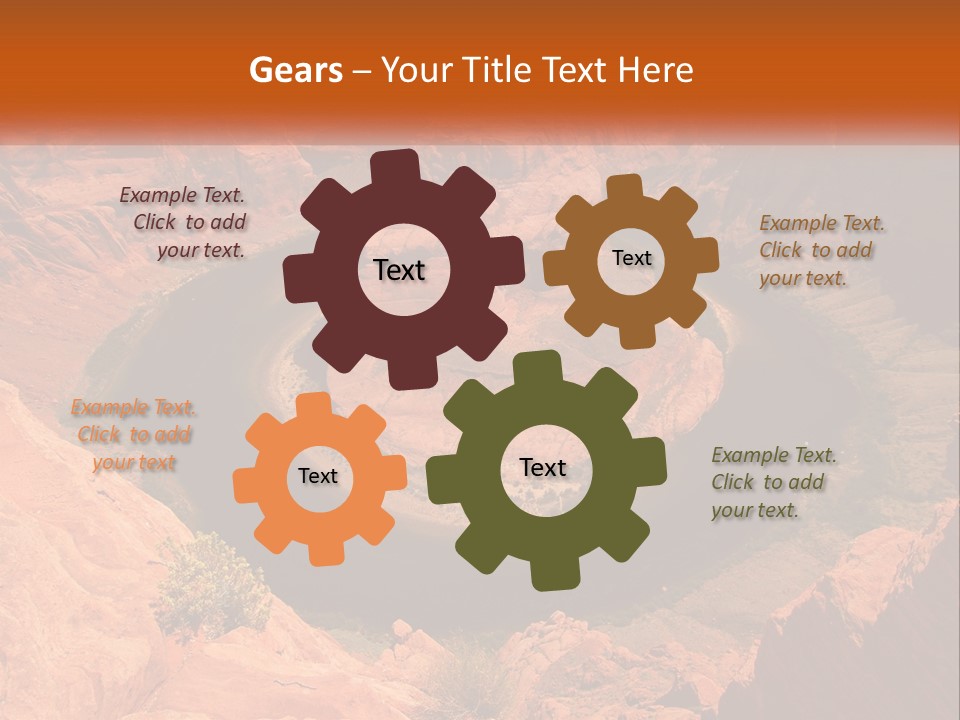 Page Peace Outdoors PowerPoint Template