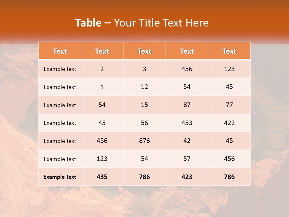 Page Peace Outdoors PowerPoint Template