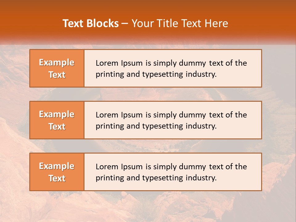 Page Peace Outdoors PowerPoint Template