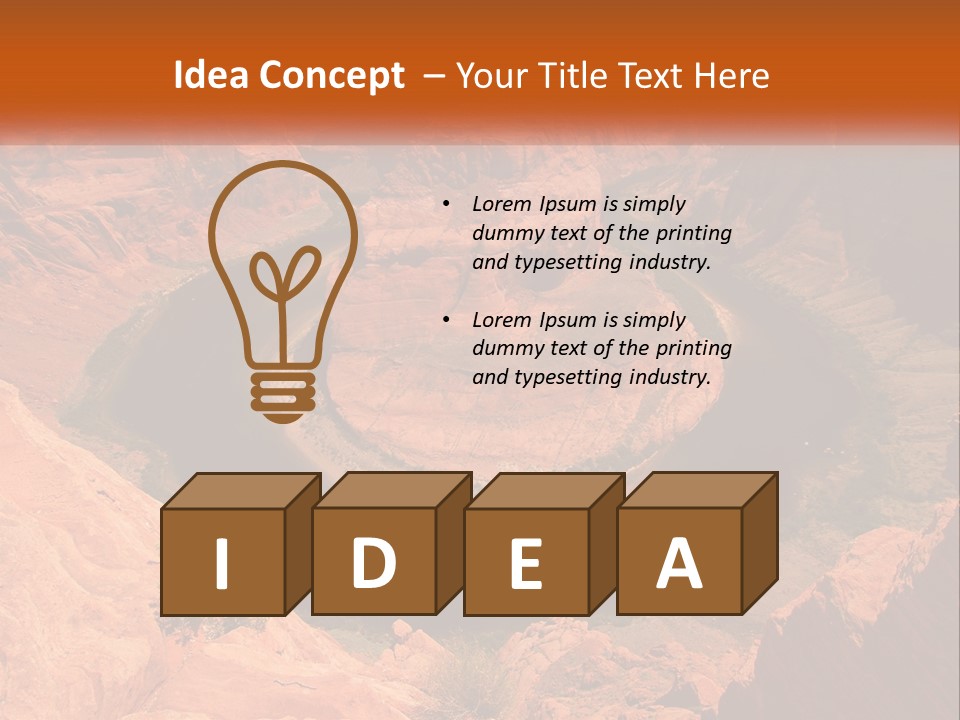 Page Peace Outdoors PowerPoint Template