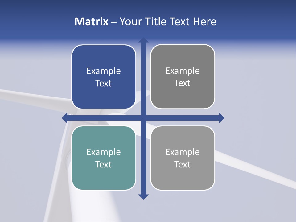 Environmentally Friendly Wind Energy PowerPoint Template