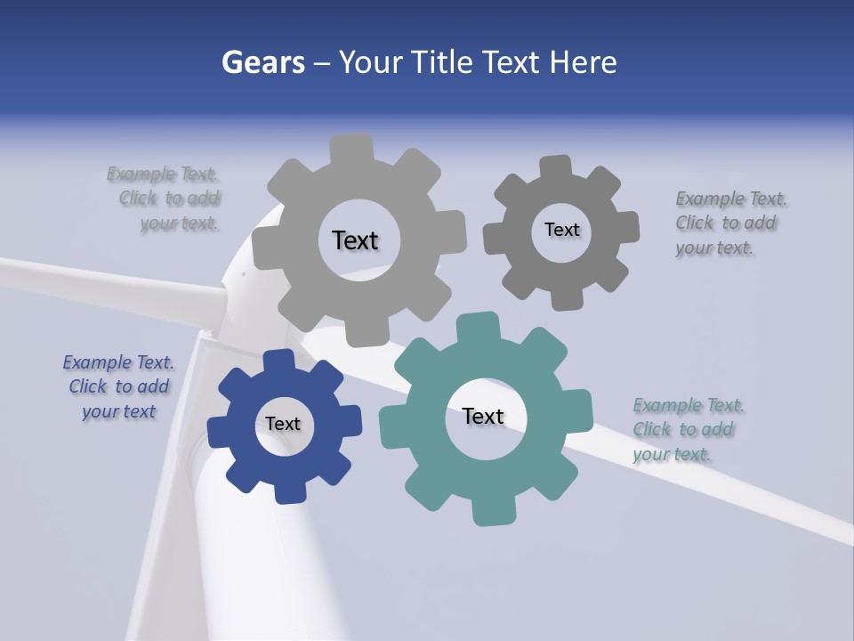 Environmentally Friendly Wind Energy PowerPoint Template