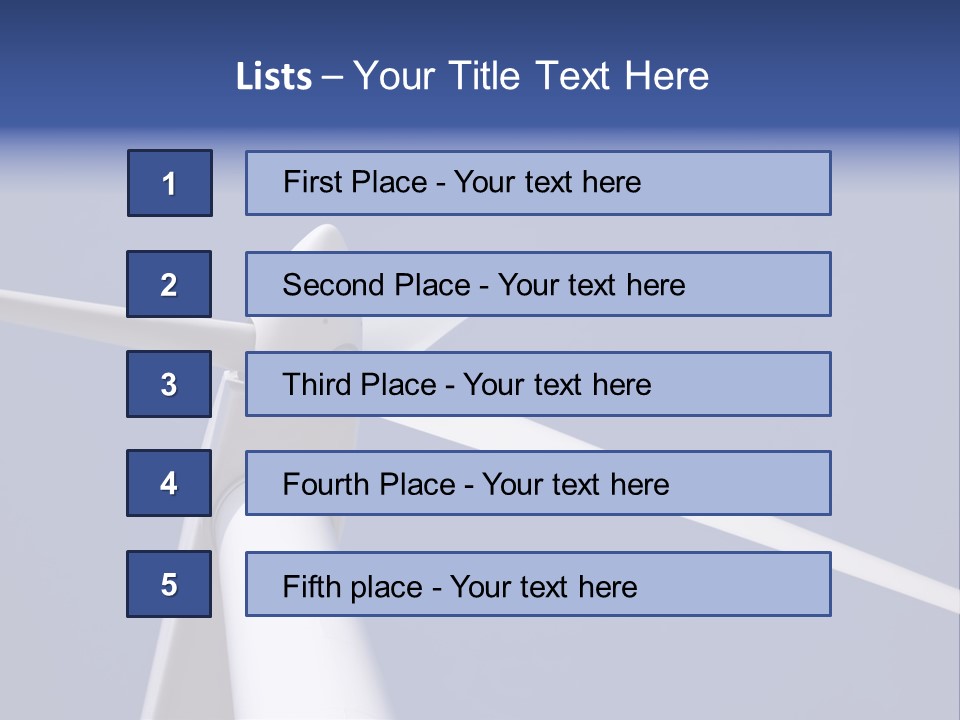 Environmentally Friendly Wind Energy PowerPoint Template